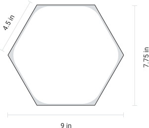 Nanoleaf - Shapes Hexagons Expansion Pck (3 panels) 2